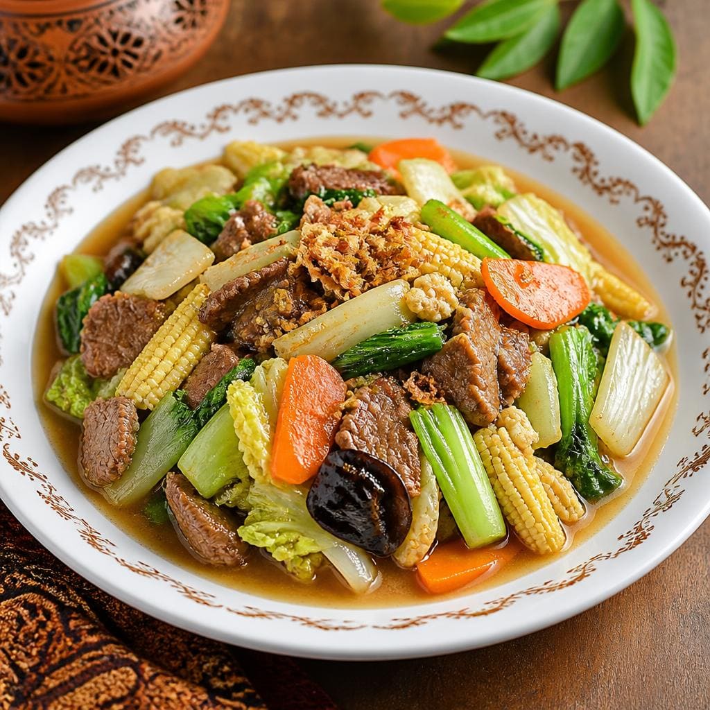 Capcay Jawa dari Bakso Lapangan Tembak Senayan